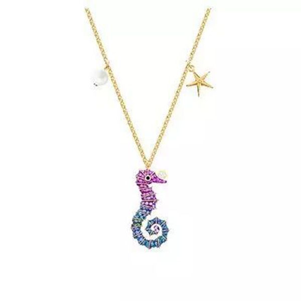 hippocampus zircon pendant necklace collectable titanium stainless steel inlaid gold chain necklaces fashion trendy women jewelry gift souve
hippocampus zircon pendant necklace collectable titanium stainless steel inlaid gold chain necklaces fashion trendy women jewelry gift souve