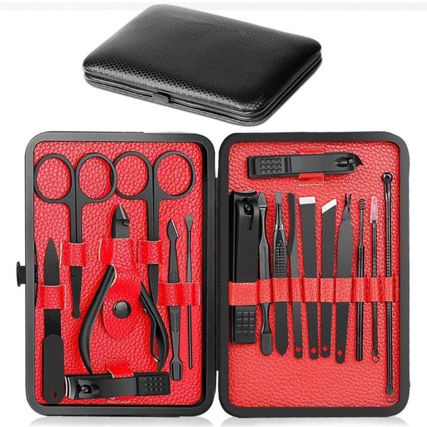 nail art kits 18pcs manicure set professional clippers kit 18 in 1 stainless steel pedicure scissors grooming art&tools
nail art kits 18pcs manicure set professional clippers kit 18 in 1 stainless steel pedicure scissors grooming art&tools