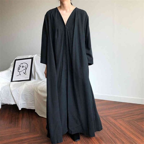 dresses spring v-neck long-sleeved women shirt single-breasted lace-up vintage casual loose female dress nz9i, Black;gray
dresses spring v-neck long-sleeved women shirt single-breasted lace-up vintage casual loose female dress nz9i, Black;gray