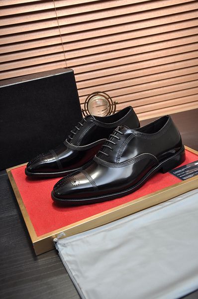 2021 men's genuine leather handmade breathable oxfords brand pointed toe lace up formal brogues party wedding dress shoes size 38-45, Black
2021 men's genuine leather handmade breathable oxfords brand pointed toe lace up formal brogues party wedding dress shoes size 38-45, Black