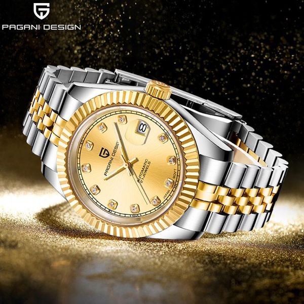 brand sapphire automatic men watches japan nh35a mechanical wrist watch stainless steel waterproof wristwatches, Slivery;brown
brand sapphire automatic men watches japan nh35a mechanical wrist watch stainless steel waterproof wristwatches, Slivery;brown
