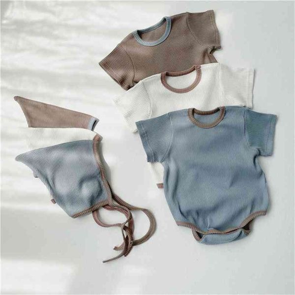 summer clothing sets short sleeve romper+hat 2pcs baby girl clothes boy children 210528, White
summer clothing sets short sleeve romper+hat 2pcs baby girl clothes boy children 210528, White