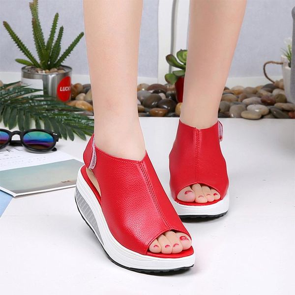 dress shoes woman hook loop sandals female peep toe ladies casual women fashion wedges women's solid comfortable footwear plus size, Black
dress shoes woman hook loop sandals female peep toe ladies casual women fashion wedges women's solid comfortable footwear plus size, Black