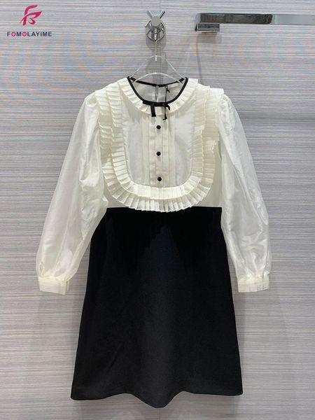 casual dresses 20 autumn temperament elegant party dress organza puff sleeve stitching women, Black;gray
casual dresses 20 autumn temperament elegant party dress organza puff sleeve stitching women, Black;gray