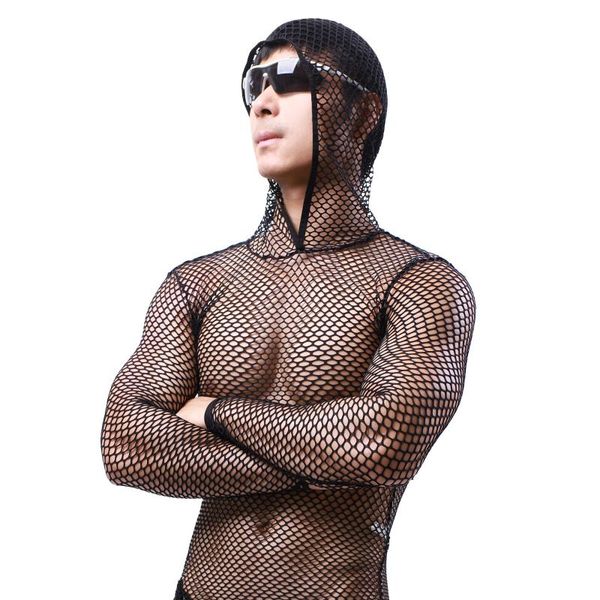 men's t-shirts 2021 arrival mens hoodi mesh see-through shirts long sleeve nightclub sheer shirt costume fish net hoodie, White;black
men's t-shirts 2021 arrival mens hoodi mesh see-through shirts long sleeve nightclub sheer shirt costume fish net hoodie, White;black
