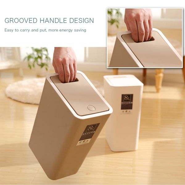 Press Waste Bin With id Kitchen Big Storage Food Trash Can Home Recycing Bins Bathroom Trash Can Basket Food Grade Garbage
Press Waste Bin With id Kitchen Big Storage Food Trash Can Home Recycing Bins Bathroom Trash Can Basket Food Grade Garbage