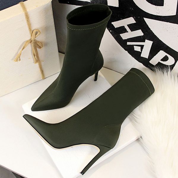 mid-calf boots sock boots stretch high heels boots fetish women shoes new autumn winter stiletto women pumps 1, Black
mid-calf boots sock boots stretch high heels boots fetish women shoes new autumn winter stiletto women pumps 1, Black
