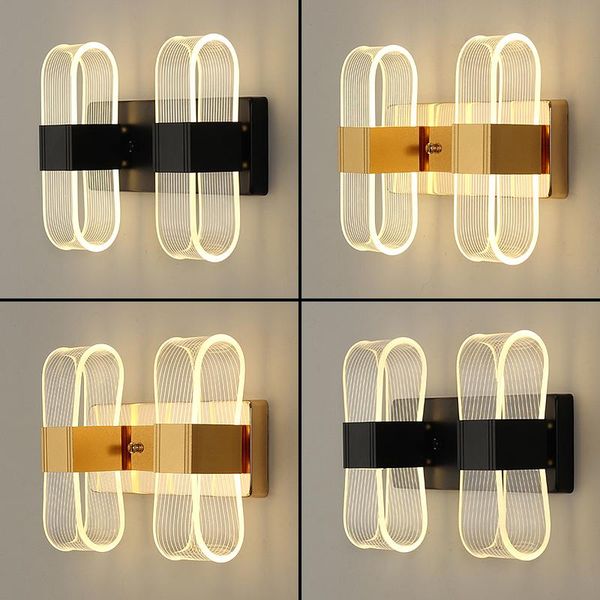 modern minimalist 12w/24w led wall lamp indoor bedroom bedside decoration lighting creativity acrylic sconce
modern minimalist 12w/24w led wall lamp indoor bedroom bedside decoration lighting creativity acrylic sconce