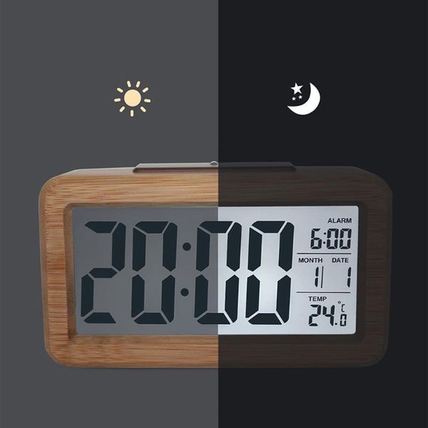 pcs wooden digital alarm clock,sensor night light with snooze date temperature hour month adjustment wall clocks
pcs wooden digital alarm clock,sensor night light with snooze date temperature hour month adjustment wall clocks
