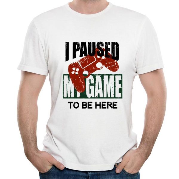 men's t-shirts kpop wholesale i paused my game to be here classic hip hop autumn simple style tees crazy cotton tshirts boyfriend gift, White;black
men's t-shirts kpop wholesale i paused my game to be here classic hip hop autumn simple style tees crazy cotton tshirts boyfriend gift, White;black