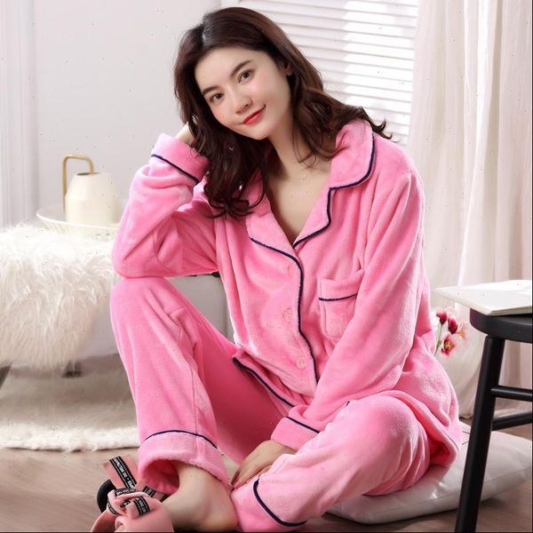 thick winter warm womens sleepwears pajama sets coral velvet long sleeve pijamas sleepwear nightwear flannel pajamas set home clothing, Black;red
thick winter warm womens sleepwears pajama sets coral velvet long sleeve pijamas sleepwear nightwear flannel pajamas set home clothing, Black;red