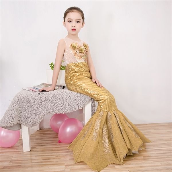 girl's dresses halloween costume for princess mermaid fishtail dress children stage performance clothing kids golden blue party cocktai, Red;yellow
girl's dresses halloween costume for princess mermaid fishtail dress children stage performance clothing kids golden blue party cocktai, Red;yellow