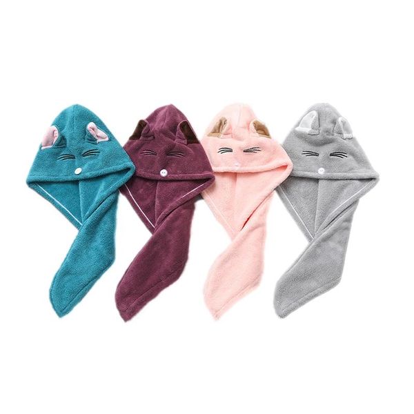 towel microfiber dry hair women bath quickly head turban cap bathing wrap drying hat soft absorption shower cute ear
towel microfiber dry hair women bath quickly head turban cap bathing wrap drying hat soft absorption shower cute ear