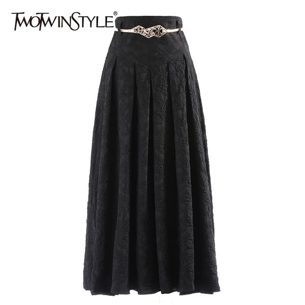 black vintage embroidery skirt for women high waist minimalist maxi skirts female spring fashion clothing 210521
black vintage embroidery skirt for women high waist minimalist maxi skirts female spring fashion clothing 210521