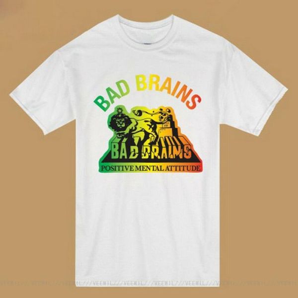 men's t-shirts bad brains positive mental attitude logo white t-shirt size s to 3xl funny design tee shirt, White;black
men's t-shirts bad brains positive mental attitude logo white t-shirt size s to 3xl funny design tee shirt, White;black