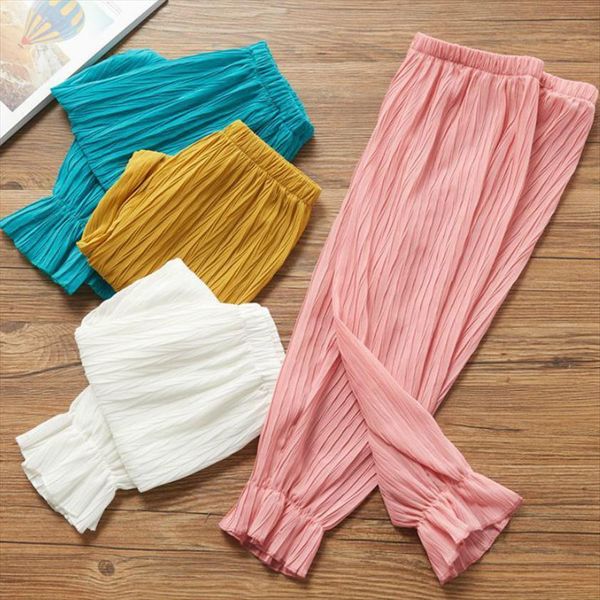 childrens anti mosquito pants summer girls breathable thin section little girl foreign chiffon wide leg skirt, Blue
childrens anti mosquito pants summer girls breathable thin section little girl foreign chiffon wide leg skirt, Blue