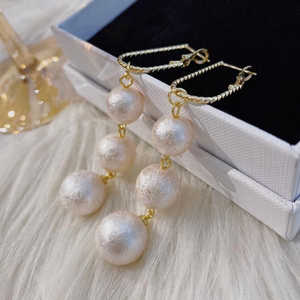 dangle & chandelier fashion long tassel pearl pendant earrings for women geometric drop earring bohemian trend handmade jewelry, Silver
dangle & chandelier fashion long tassel pearl pendant earrings for women geometric drop earring bohemian trend handmade jewelry, Silver