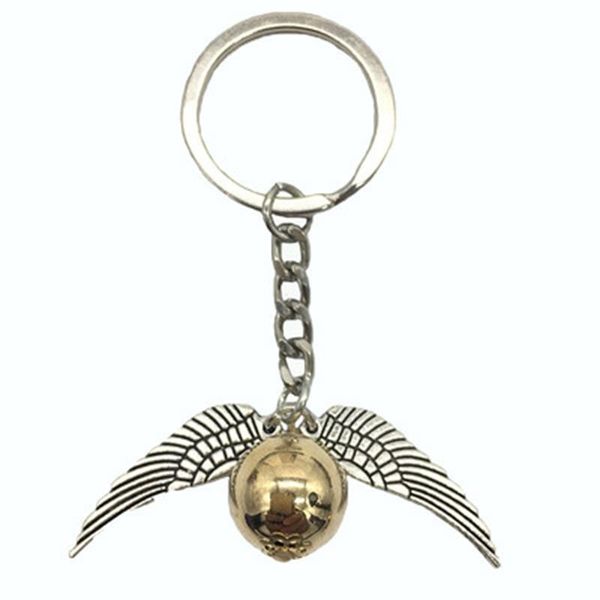 keychains fashion european and american bohemian golden snitch key pendant chain lover gift birthday, Silver
keychains fashion european and american bohemian golden snitch key pendant chain lover gift birthday, Silver