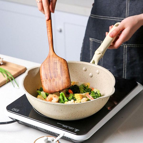 pans frying pan dual-purpose thickened stone non-stick household small induction cooker flat-bottom gas stove applicable
pans frying pan dual-purpose thickened stone non-stick household small induction cooker flat-bottom gas stove applicable