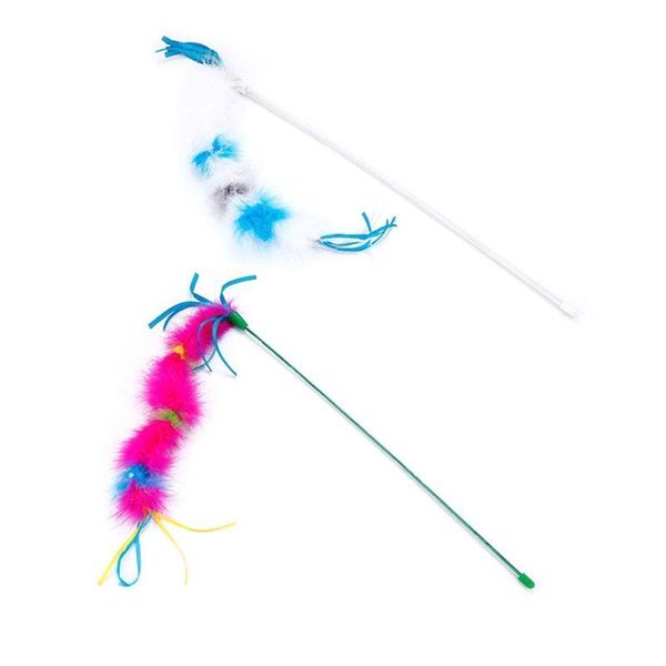 teaser feather colorful tickle toys funny play rod stick kitten pet products interactive strips gifts bell sound cat
teaser feather colorful tickle toys funny play rod stick kitten pet products interactive strips gifts bell sound cat