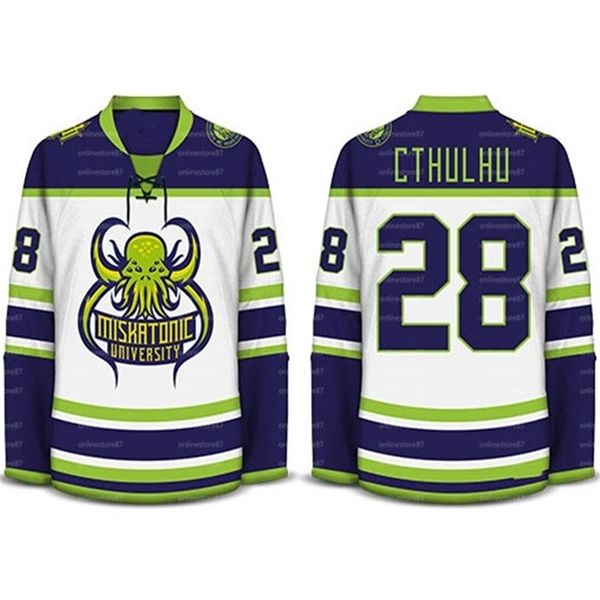 52Vintage man Seattle Kraken CTHULHU Miskatonic Embroidered Hockey Jerseys Customize any Name and digit jersey, White
52Vintage man Seattle Kraken CTHULHU Miskatonic Embroidered Hockey Jerseys Customize any Name and digit jersey, White