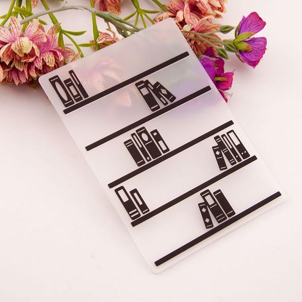 craft tools bookshelf and books plastic embossing folder template for scrapbooking crafft diy po card holiday decoration
craft tools bookshelf and books plastic embossing folder template for scrapbooking crafft diy po card holiday decoration
