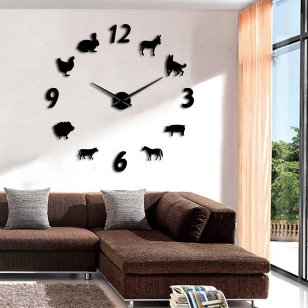wall clocks 1piece decorative watch woodland animals diy giant clock forest farm house decor frameless large 3d
wall clocks 1piece decorative watch woodland animals diy giant clock forest farm house decor frameless large 3d