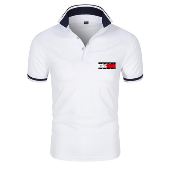 men's polos 2021 brand shirt summer short sleeve t-shirt lapel solid color tide casual, White;black
men's polos 2021 brand shirt summer short sleeve t-shirt lapel solid color tide casual, White;black