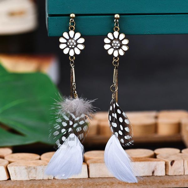 stud fashion sunflower feather earrings female long exotic jewelry ear jacket earings 2021, Golden;silver
stud fashion sunflower feather earrings female long exotic jewelry ear jacket earings 2021, Golden;silver