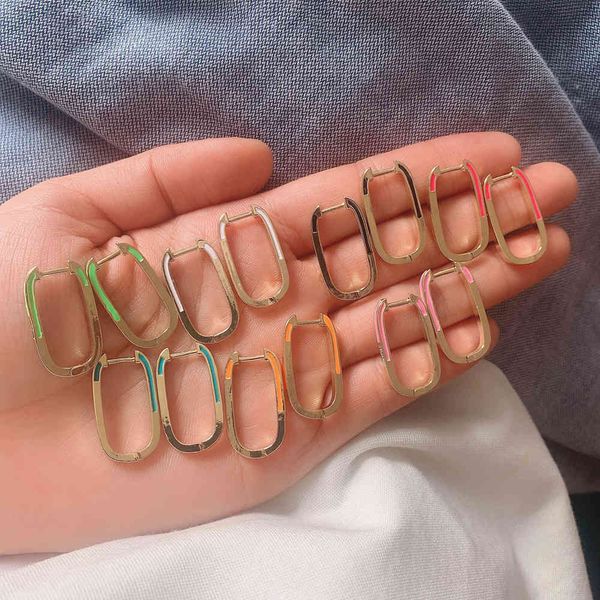 5 pairs, fashion huggie hoop for women square earrings vintage boho enamel flower gold-color 2021 brincos gifts, Golden
5 pairs, fashion huggie hoop for women square earrings vintage boho enamel flower gold-color 2021 brincos gifts, Golden