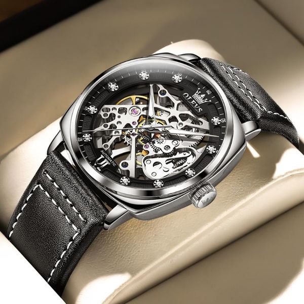 wristwatches men's watches automatic mechanical watch noctilucent skeleton sport waterproof for men relogio masculino, Slivery;brown
wristwatches men's watches automatic mechanical watch noctilucent skeleton sport waterproof for men relogio masculino, Slivery;brown