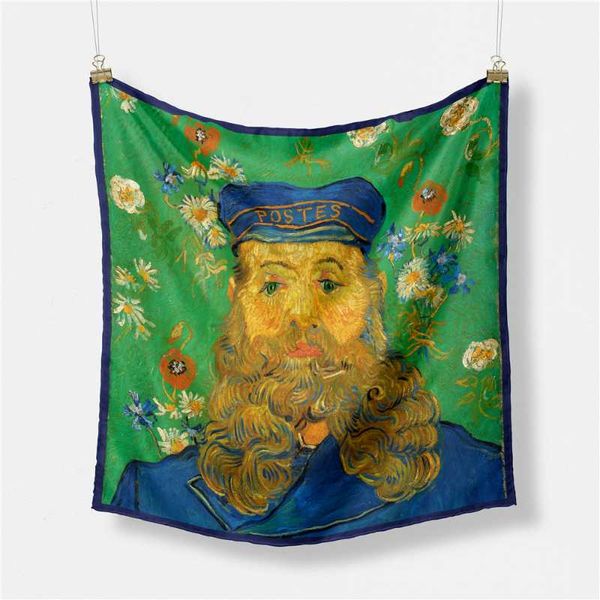 scarves twill silk scarf woman avatar painting square wraps bandana small hijab foulards tie headband neckerchief 53cm, Blue;gray
scarves twill silk scarf woman avatar painting square wraps bandana small hijab foulards tie headband neckerchief 53cm, Blue;gray