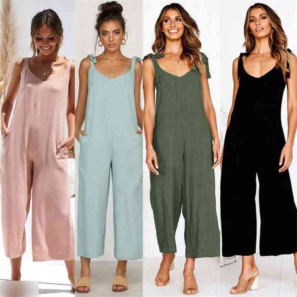 kayotuas women rompers summer casual loose linen cotton jumpsuit sleeveless backless playsuit trousers overalls leotard 210522, Black;white
kayotuas women rompers summer casual loose linen cotton jumpsuit sleeveless backless playsuit trousers overalls leotard 210522, Black;white