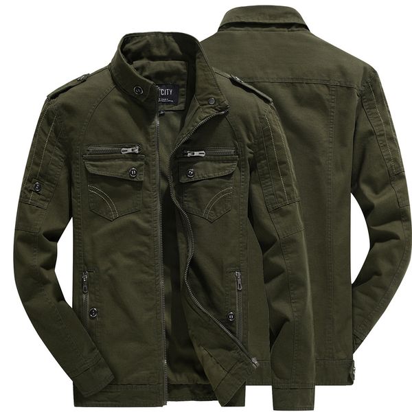 men jacket autumn military cotton pilot jacket coat army mens bomber jackets cargo flight winter jacket male plus size 5xl 6xl clothes 4xl, Black;brown
men jacket autumn military cotton pilot jacket coat army mens bomber jackets cargo flight winter jacket male plus size 5xl 6xl clothes 4xl, Black;brown