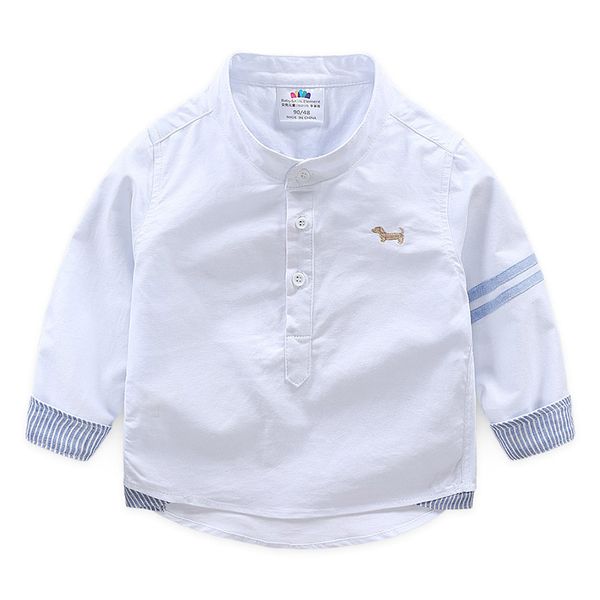 2021 spring autumn 2 3 4 6 8 10 years children solid color cotton mandarin collar dog baby kids boys long sleeve white shirts, White;black
2021 spring autumn 2 3 4 6 8 10 years children solid color cotton mandarin collar dog baby kids boys long sleeve white shirts, White;black