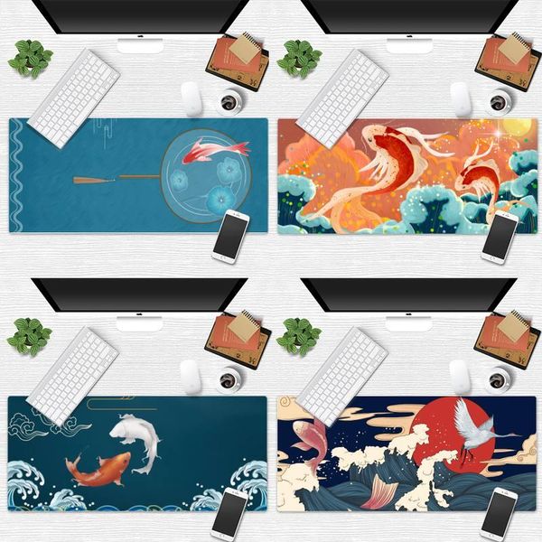 mouse pads & wrist rests chinese koi fishes keyboards mat rubber gaming desk table protect game office work pad non-slip lapcushion
mouse pads & wrist rests chinese koi fishes keyboards mat rubber gaming desk table protect game office work pad non-slip lapcushion