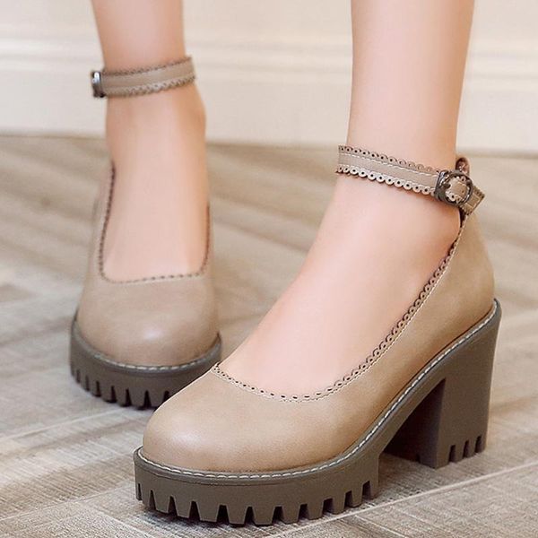 brand design shoes women brogue cosy square thick heels round toe skiproof elegant pumps female dress, Black
brand design shoes women brogue cosy square thick heels round toe skiproof elegant pumps female dress, Black