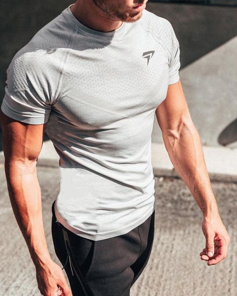 running jerseys 2021 sports shirt gym t men quick dry short sleeve t-shirt workout sport training, Black;blue
running jerseys 2021 sports shirt gym t men quick dry short sleeve t-shirt workout sport training, Black;blue