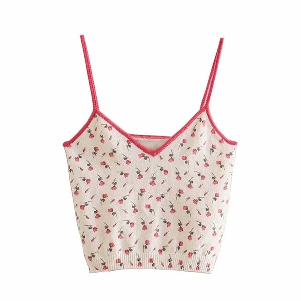 sweet women draw back v neck sling summer fashion ladies slim vintage female floral jacquard short knitted 210515, White
sweet women draw back v neck sling summer fashion ladies slim vintage female floral jacquard short knitted 210515, White