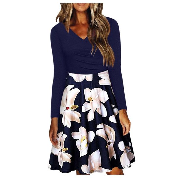 casual dresses plus size s-4xl women's autumn fashion floral print long-sleeved v-neck low-cut dress vestidos de mujer, Black;gray
casual dresses plus size s-4xl women's autumn fashion floral print long-sleeved v-neck low-cut dress vestidos de mujer, Black;gray