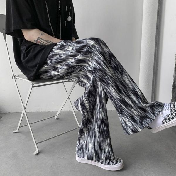 men's pants tie dyed ice silk 2021 loose trend casual straight and women's high street wide leg pants[finished, Black
men's pants tie dyed ice silk 2021 loose trend casual straight and women's high street wide leg pants[finished, Black