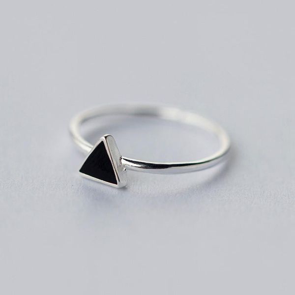 cluster rings silver geometric ring black enamel triangle adjustable minimalist fine jewelry for women party gift, Golden;silver
cluster rings silver geometric ring black enamel triangle adjustable minimalist fine jewelry for women party gift, Golden;silver