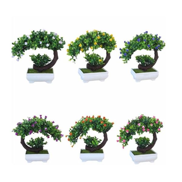 decorative flowers & wreaths yiwa artificial plant bonsai fake flower potted ornament home el garden decor gift dining-table office decorati
decorative flowers & wreaths yiwa artificial plant bonsai fake flower potted ornament home el garden decor gift dining-table office decorati