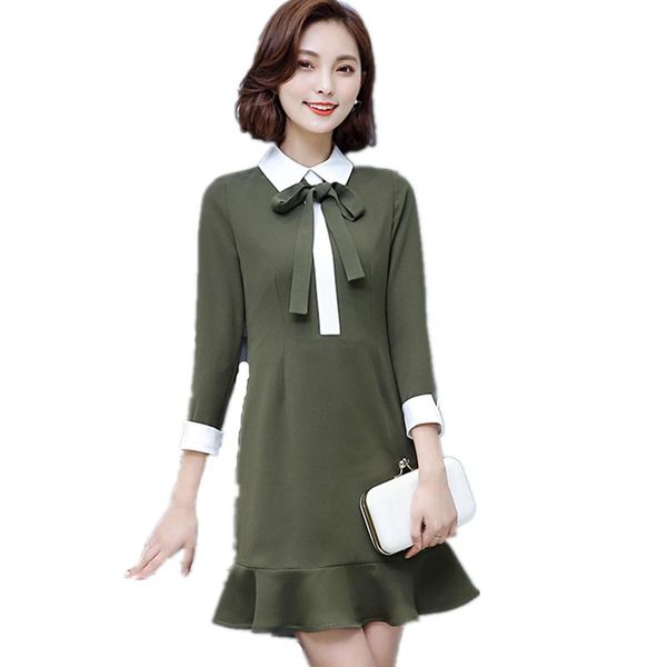 casual dresses 2021 spring autumn preppy style dark blue knitting dress bow long sleeve cute student uniforms lolita lxt85, Black;gray
casual dresses 2021 spring autumn preppy style dark blue knitting dress bow long sleeve cute student uniforms lolita lxt85, Black;gray
