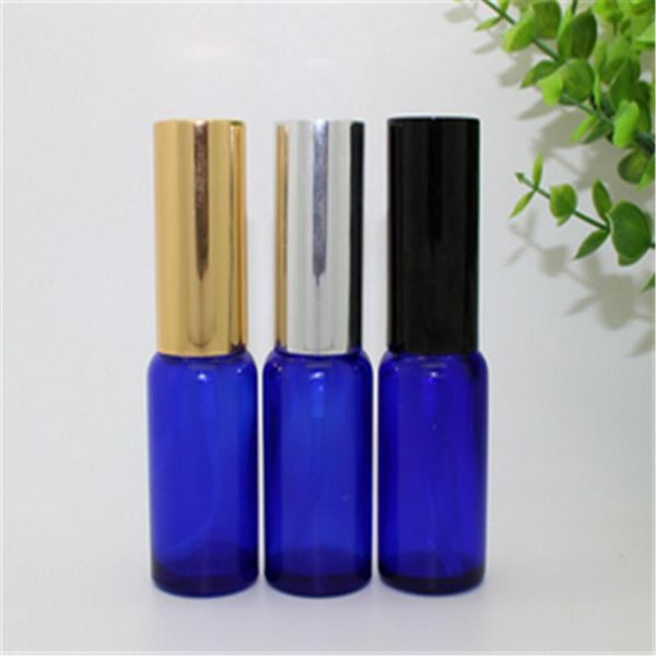100ps 15ml clear amber green blue glass essential oil vial empty mist spray portable bottles with silver golden black lid storage & jars
100ps 15ml clear amber green blue glass essential oil vial empty mist spray portable bottles with silver golden black lid storage & jars