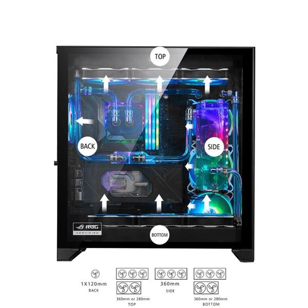 rog certified computer case support e-atx/atx/m-atx/itx motherboard o11d xl fans & coolings
rog certified computer case support e-atx/atx/m-atx/itx motherboard o11d xl fans & coolings