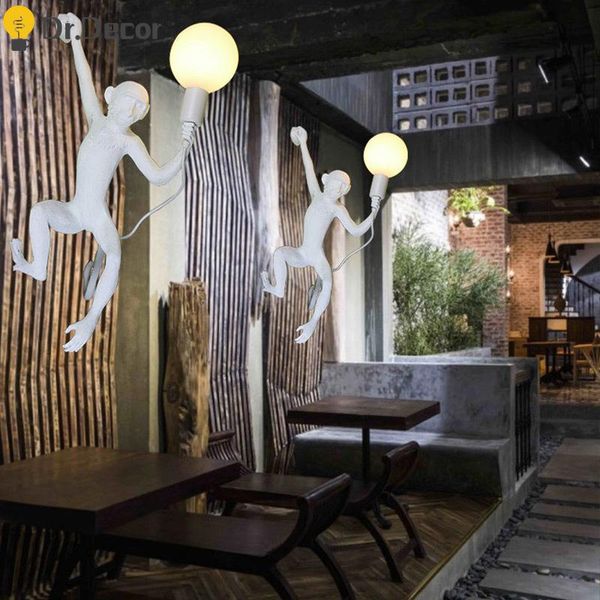 nordic monkey lamp led wall modern resin lights lighting restaurant cafe bar home decor light fixtures indoor wandlamp lamps
nordic monkey lamp led wall modern resin lights lighting restaurant cafe bar home decor light fixtures indoor wandlamp lamps