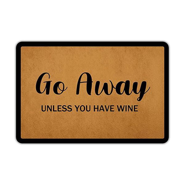 carpets welcome mat funny custom doormat for entrance door hallway go away unless you have wine non slip carpet floor rug
carpets welcome mat funny custom doormat for entrance door hallway go away unless you have wine non slip carpet floor rug