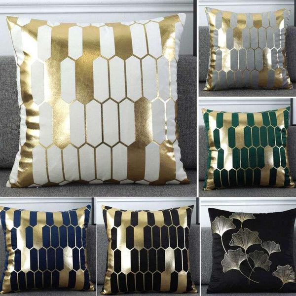 pillow case geometric square 45*45 cm throw gold bronze home sofa car decor cushion cover
pillow case geometric square 45*45 cm throw gold bronze home sofa car decor cushion cover