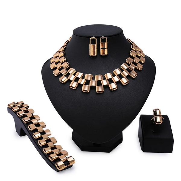 earrings & necklace wholesale fashion jewelry set nigeria dubai gold-color african bead woman wedding beads sets, Silver
earrings & necklace wholesale fashion jewelry set nigeria dubai gold-color african bead woman wedding beads sets, Silver
